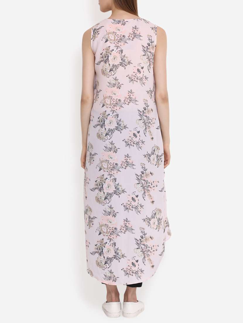 floral tunic with attached shrug - 15514979 -  Standard Image - 2