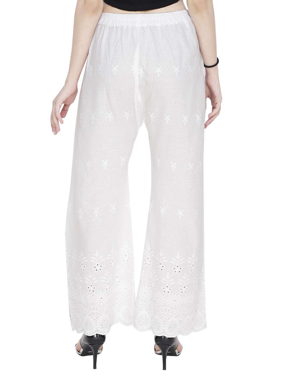 chikankri staright palazzo - 15517898 -  Standard Image - 2