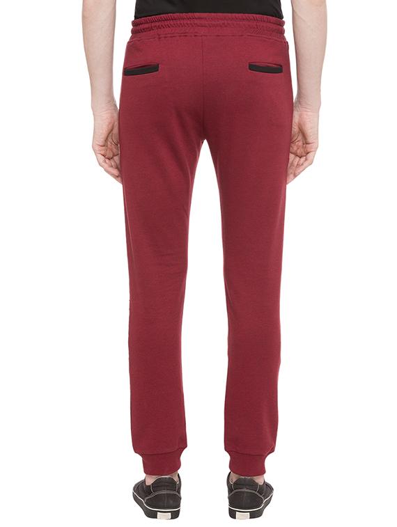 red cotton jogger - 15518937 - Standard Image - 2