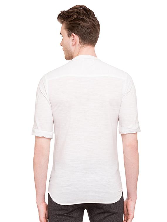 white cotton tshirt - 15518955 - Standard Image - 2