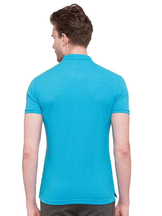 blue cotton pocket t-shirt - 15519081 - Standard Image - 2