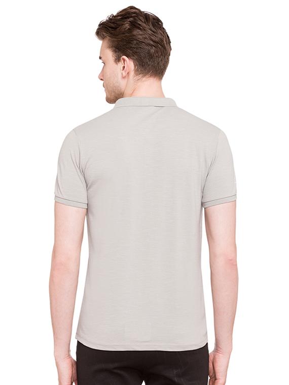 beige cotton pocket t-shirt - 15519109 - Standard Image - 2