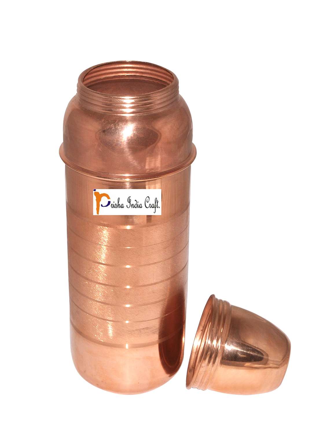 set of 2 pure copper water bottles - 15519365 - Standard Image - 2