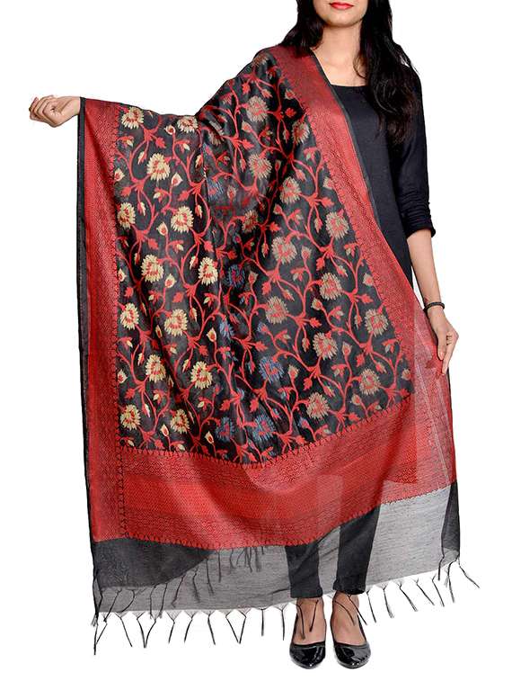 chanderi banarasi dupatta