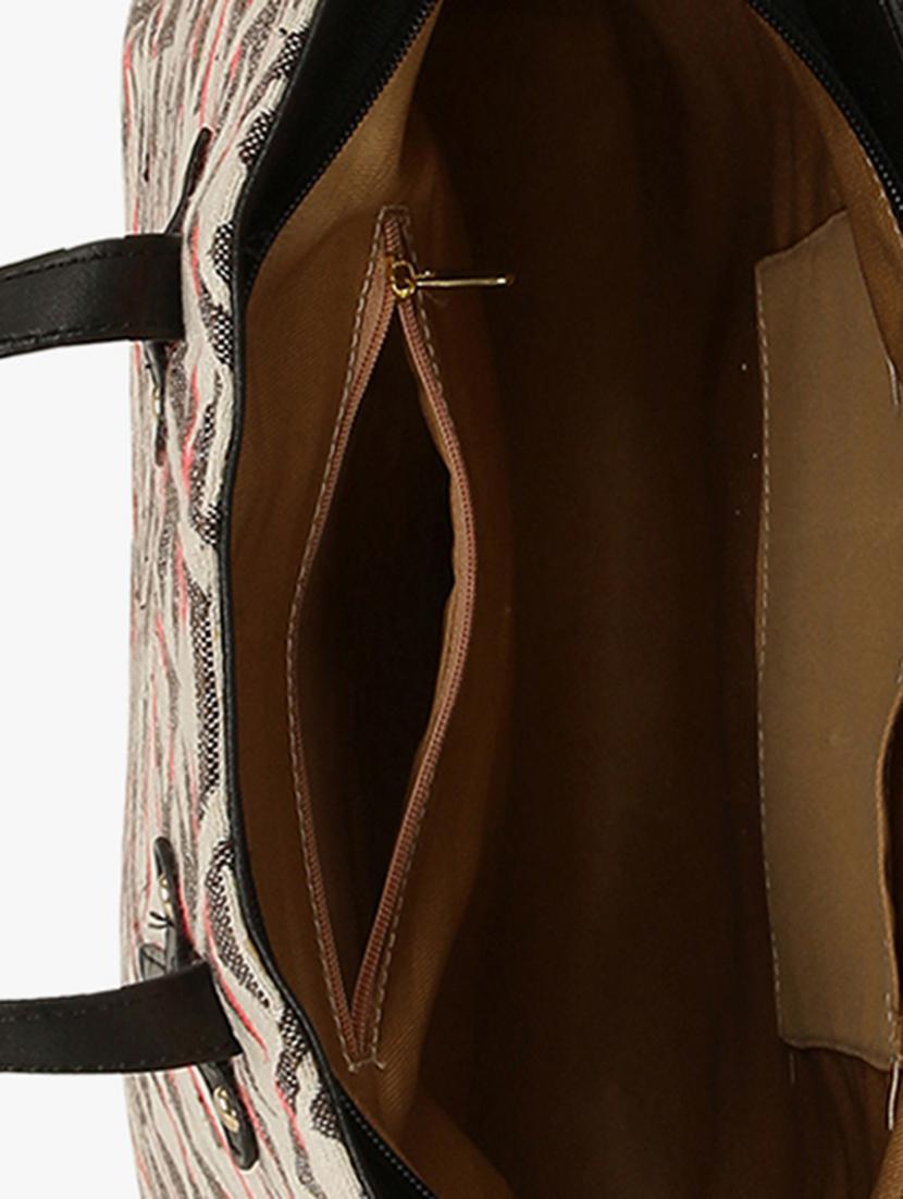 black canvas regular tote - 15544306 - Standard Image - 2