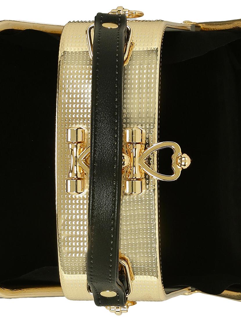 black leatherette (pu) handbag - 15544798 - Standard Image - 2