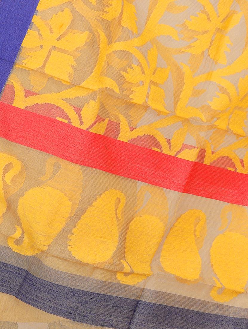 banarasi dupatta with tassels - 15545823 - Standard Image - 2