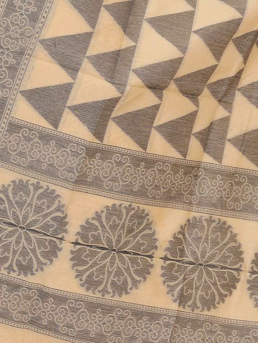 self design dupatta with tassles - 15545837 -  Standard Image - 2