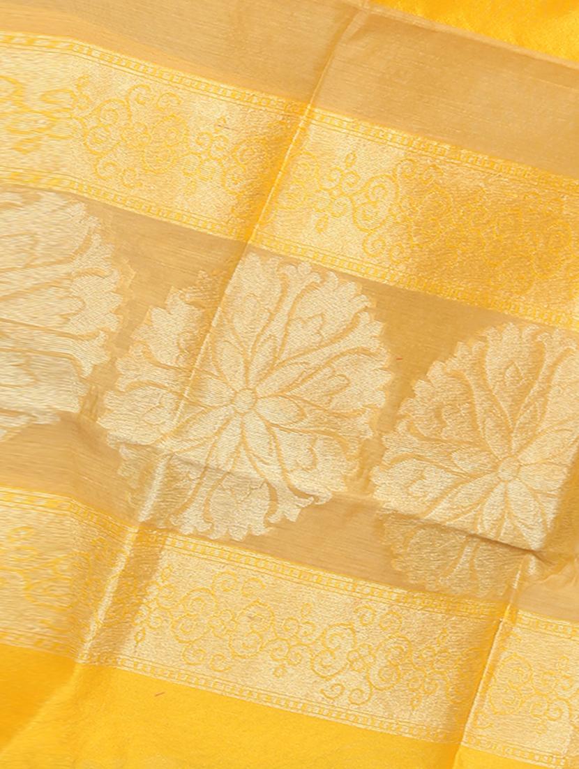 banarasi dupatta with tassels - 15545846 - Standard Image - 2