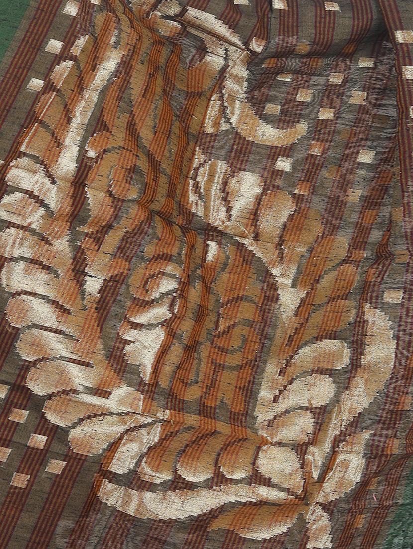 banarasi dupatta with tassels - 15545851 - Standard Image - 2