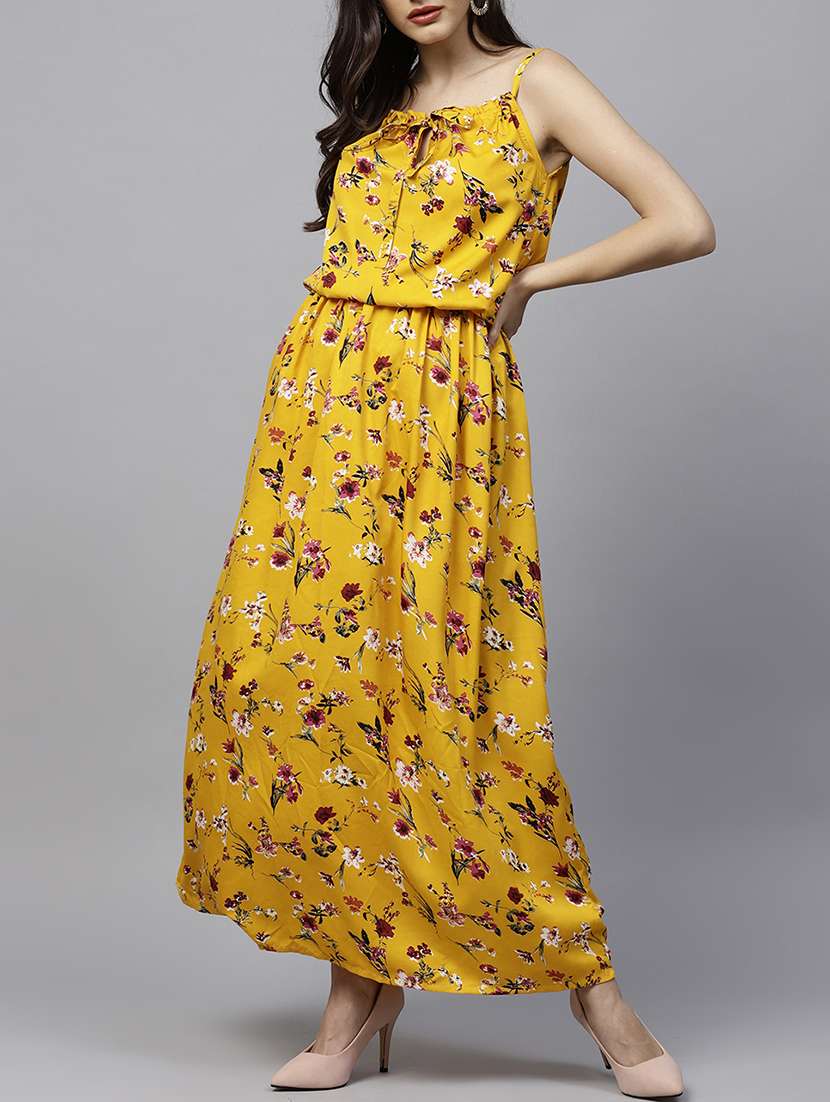 women's fit & flare floral dress