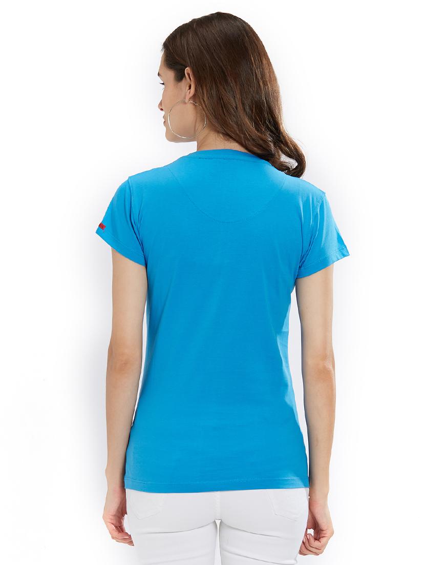 slogan print short sleeved tee - 15563973 - Standard Image - 2