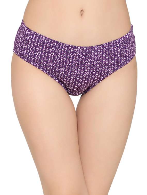 printed hipster panty