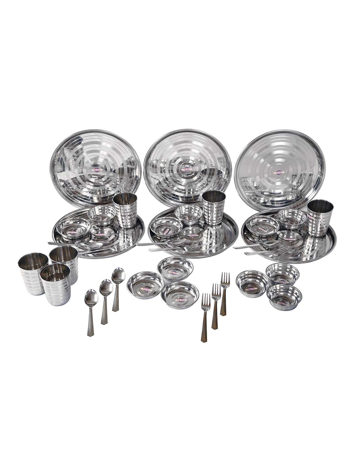 stainless steel dinner set of 36 pcs 