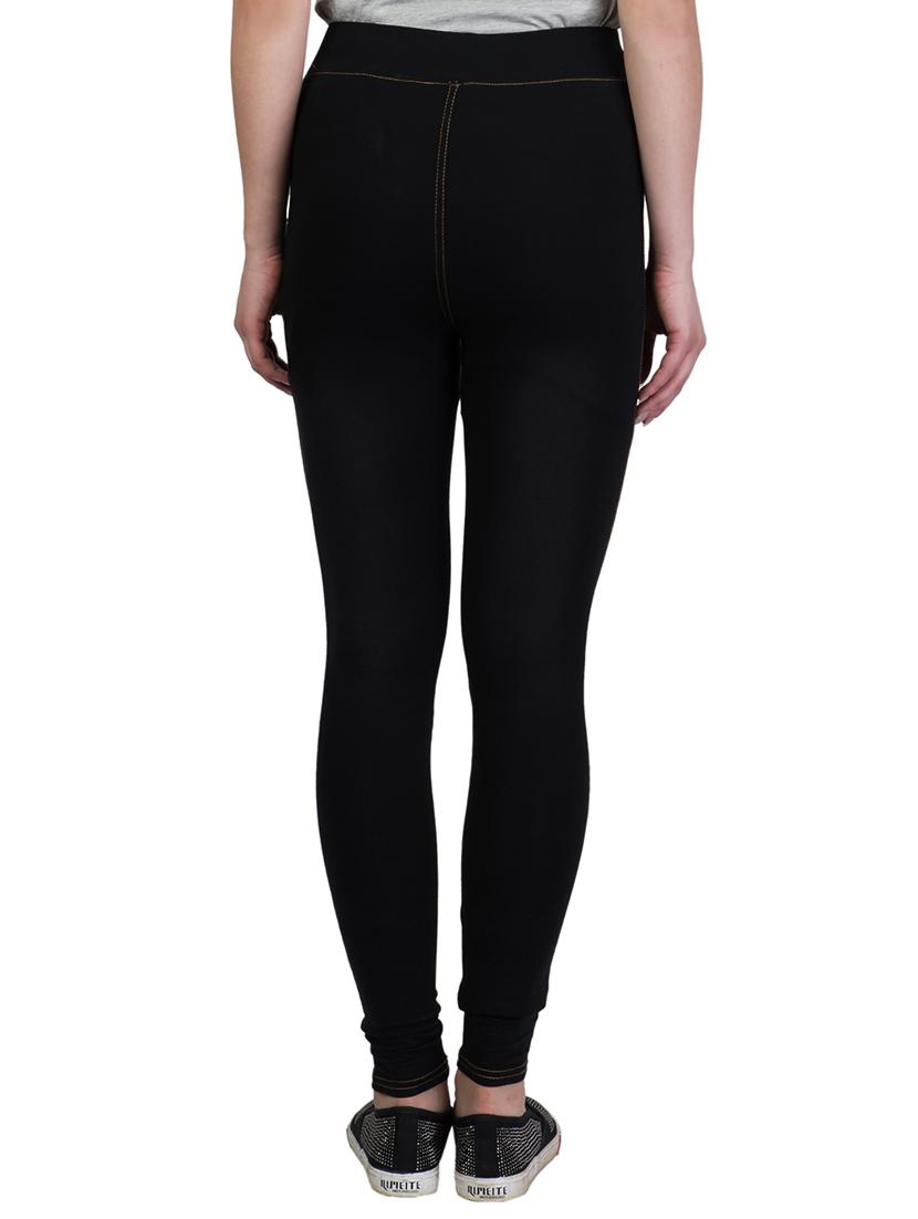 high waist solid jegging - 15569805 - Standard Image - 2