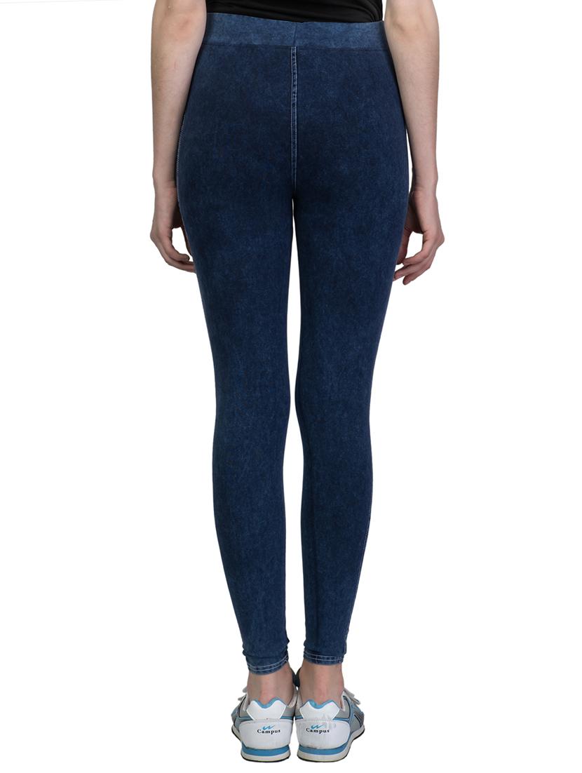 high waist acid washed jegging - 15569810 - Standard Image - 2
