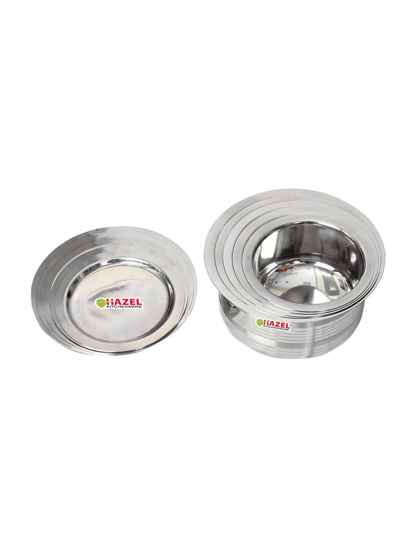 designer tope with lid - set of 5