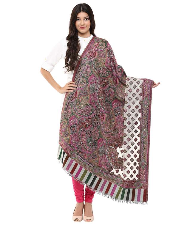 paisley woolen shawl 