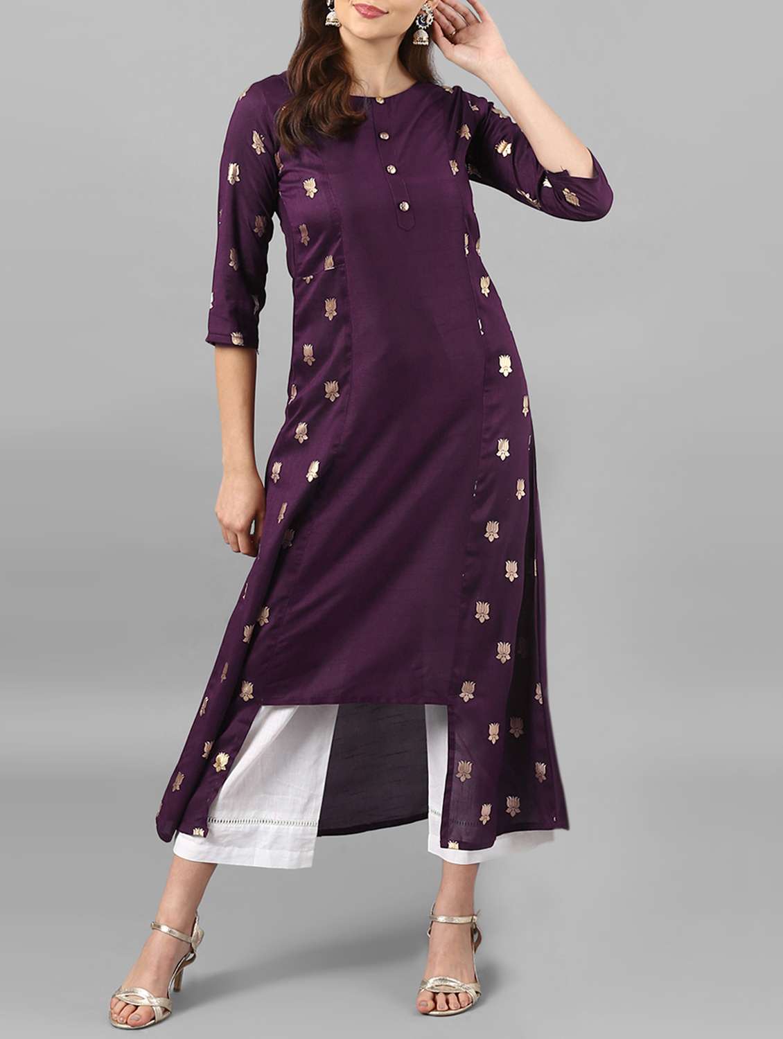 women's asymmetric kurta