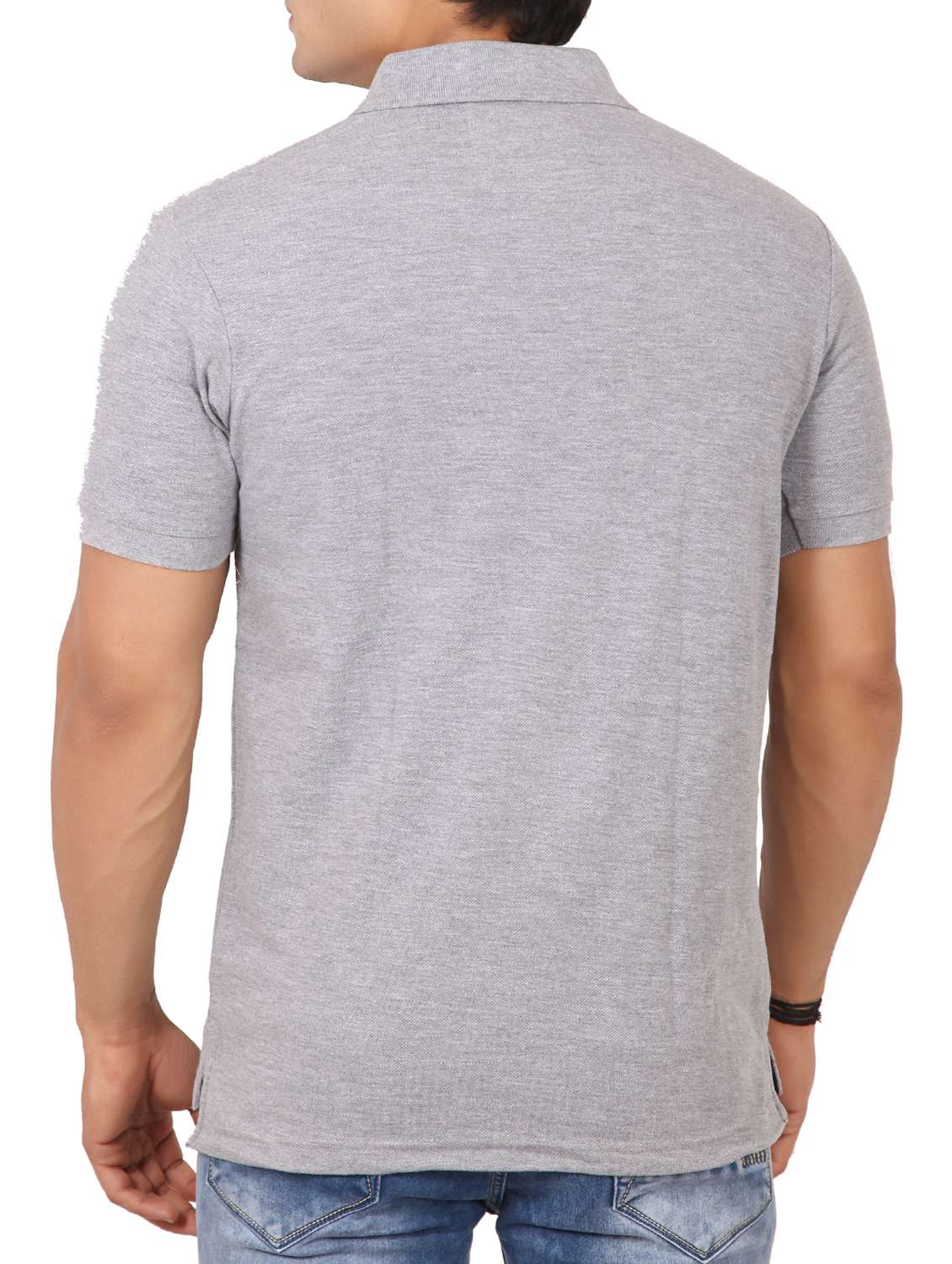 grey cotton pocket t-shirt - 15576602 -  Standard Image - 2