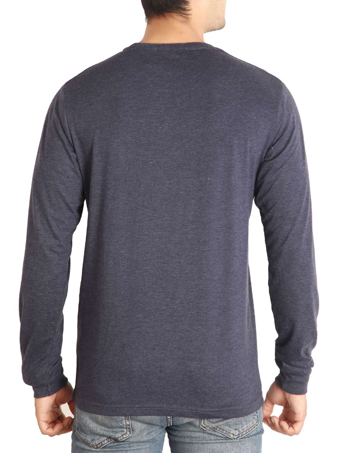 blue cotton t-shirt - 15576606 -  Standard Image - 2