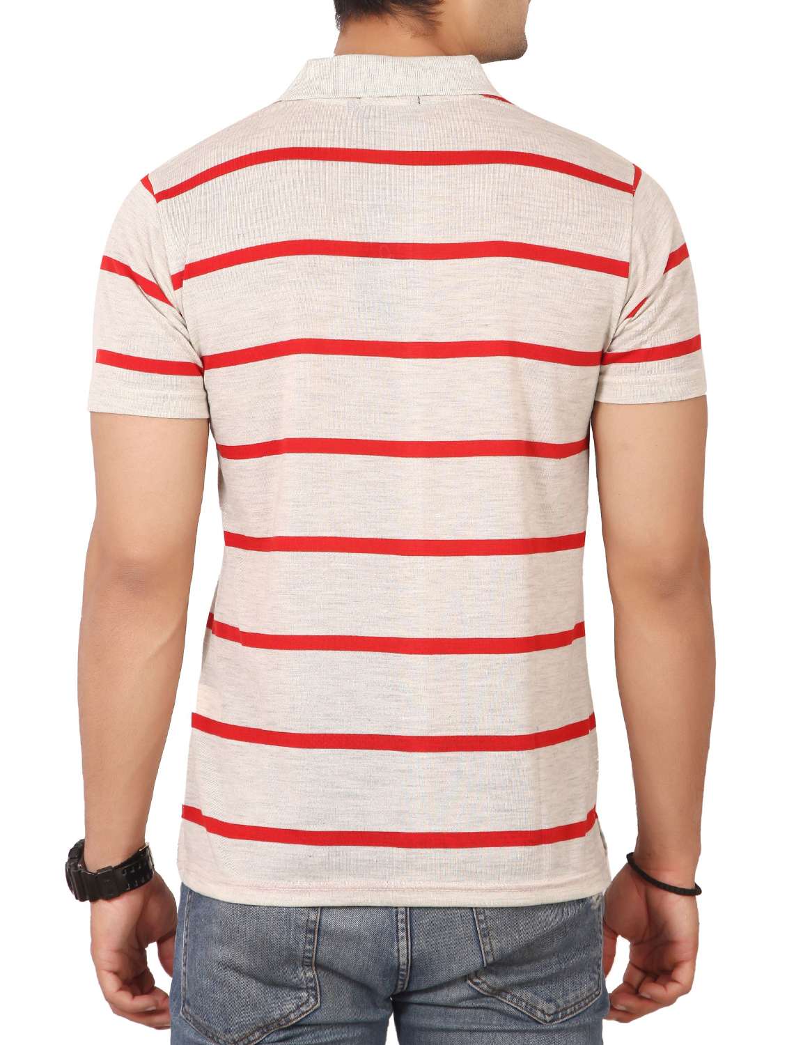 beige cotton pocket t-shirt - 15576662 -  Standard Image - 2
