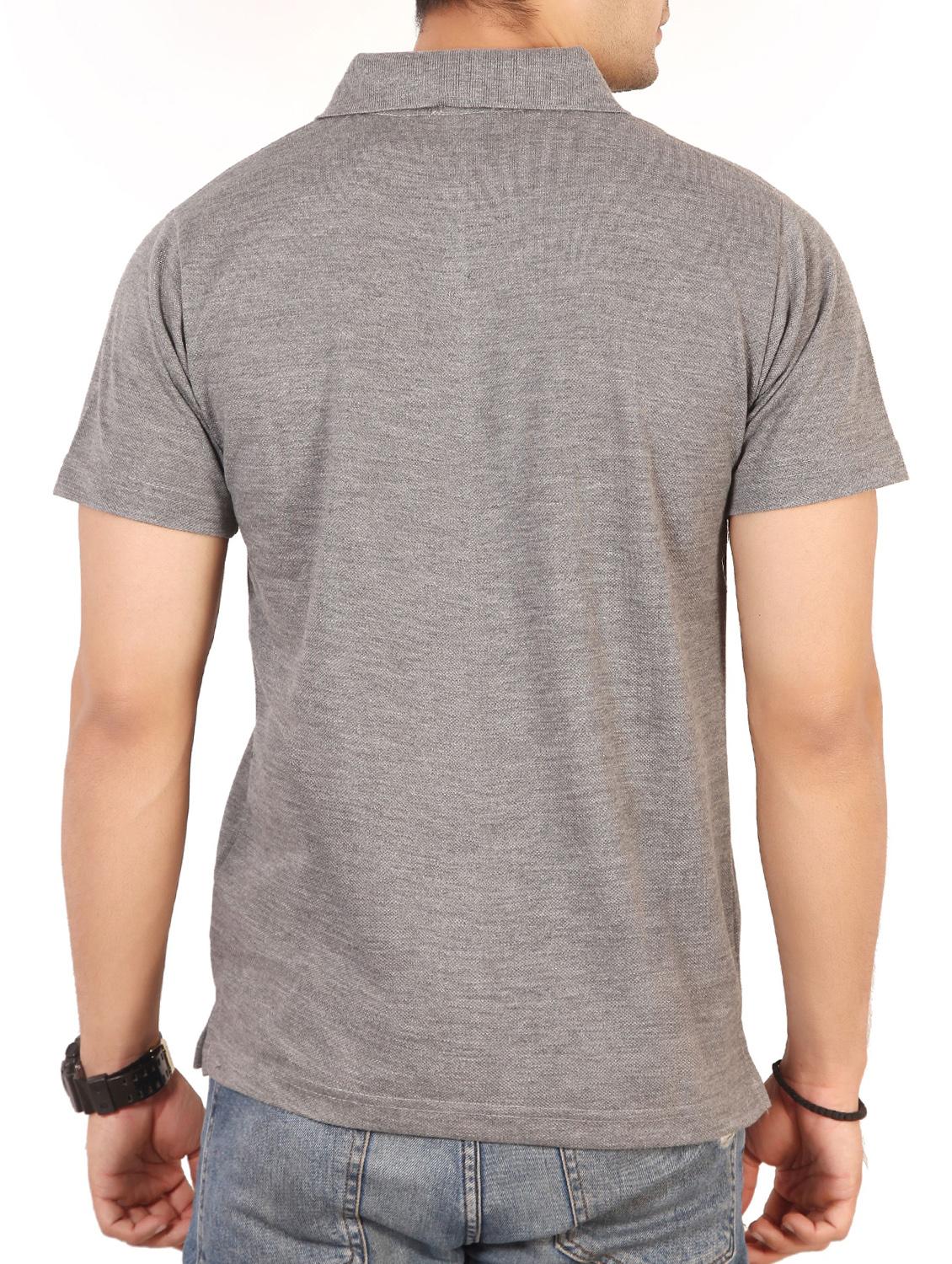 grey cotton pocket t-shirt - 15576692 - Standard Image - 2