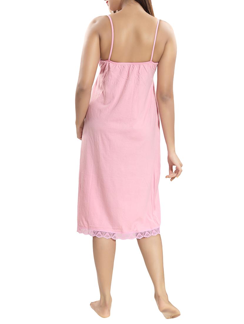 lace detail cami nighty - 15577533 - Standard Image - 2