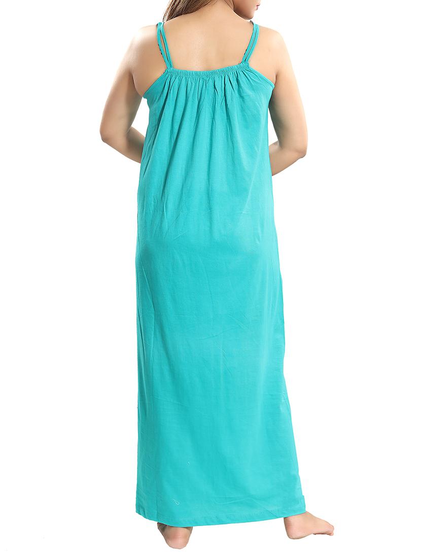 lace detail neck nighty - 15577538 - Standard Image - 2