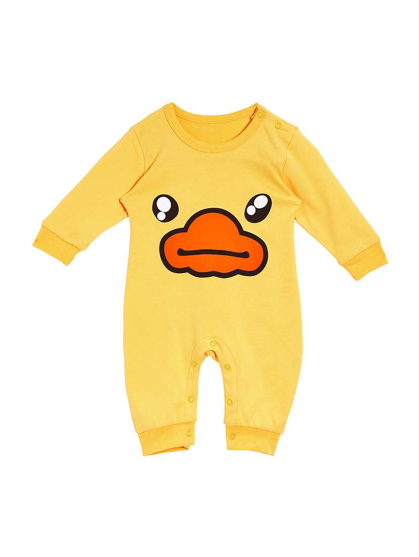 yellow cotton  romper