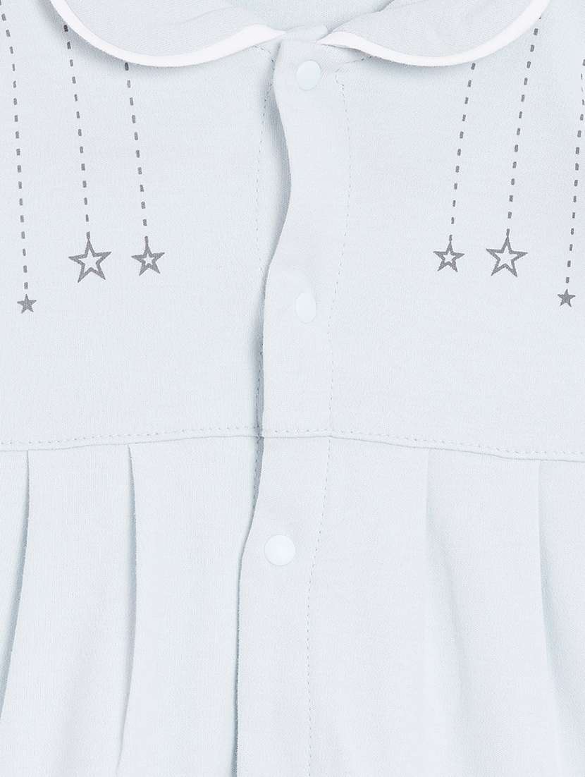 blue cotton romper - 15581487 - Standard Image - 2