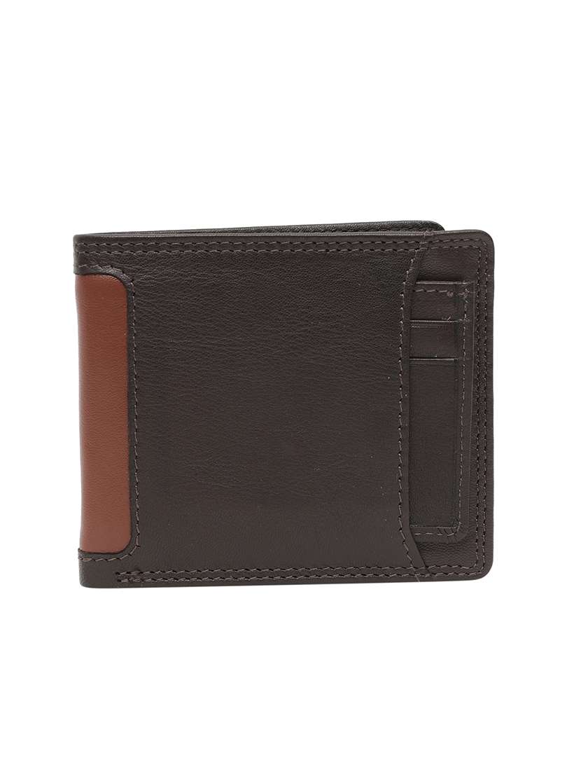 brown leather wallet