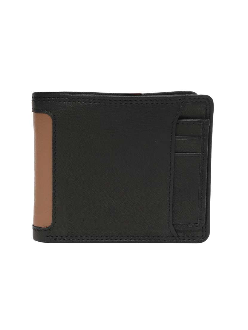 black leather wallet