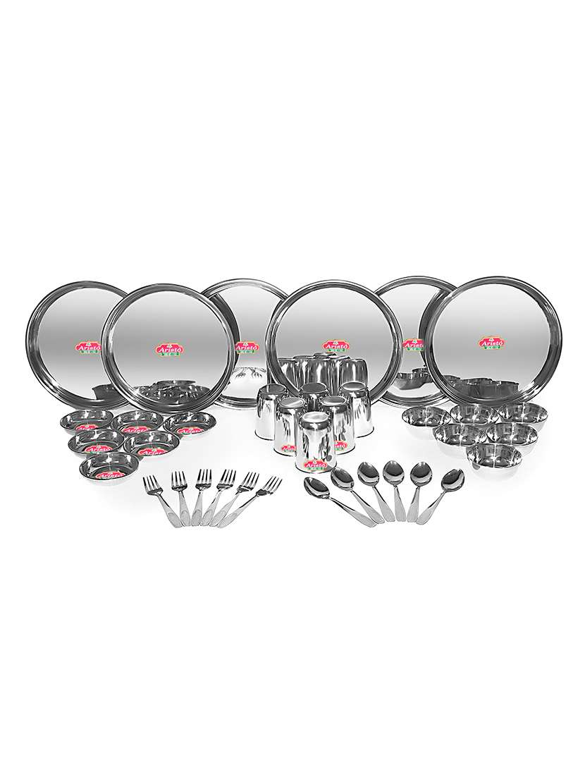   stainless steel dinner set of 36 pcs