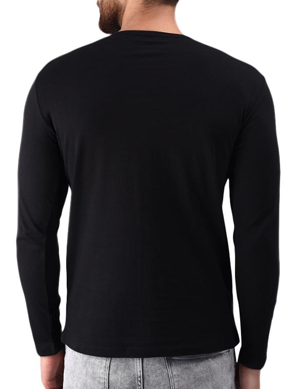 black cotton t-shirt - 15584699 - Standard Image - 2