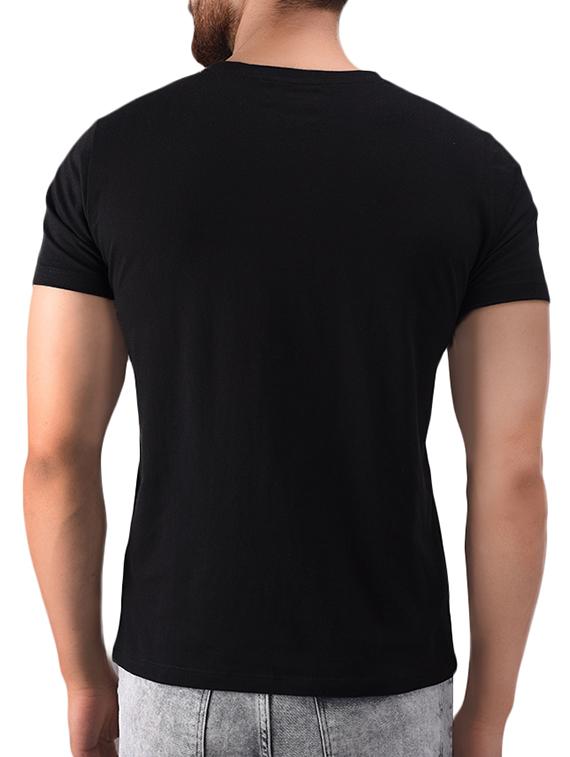 black cotton t-shirt - 15584714 - Standard Image - 2