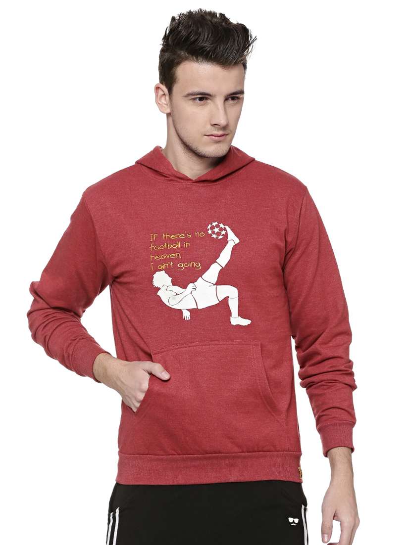 mens chest print sweatshirt