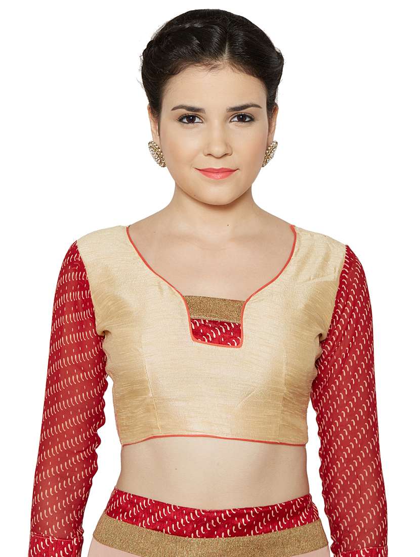 baby pink printed saree with blouse - 15589530 -  Standard Image - 2