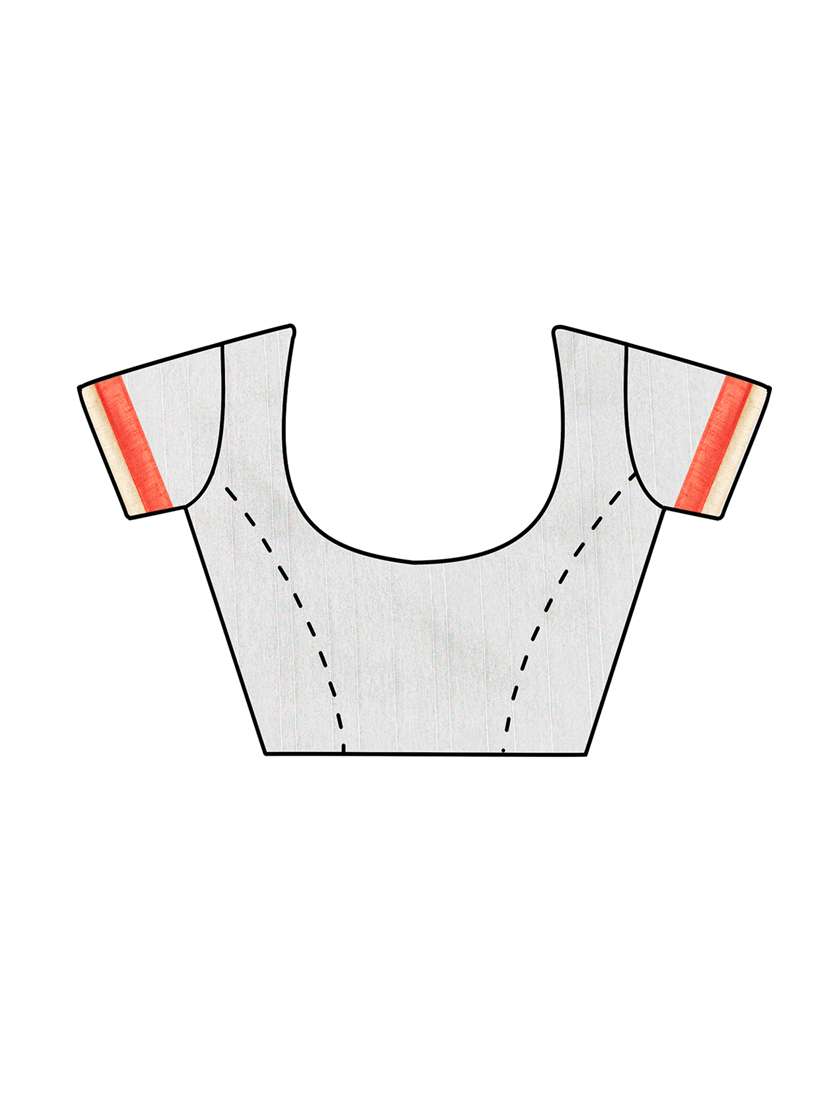 zari lace bordered saree with blouse - 15589892 -  Standard Image - 2