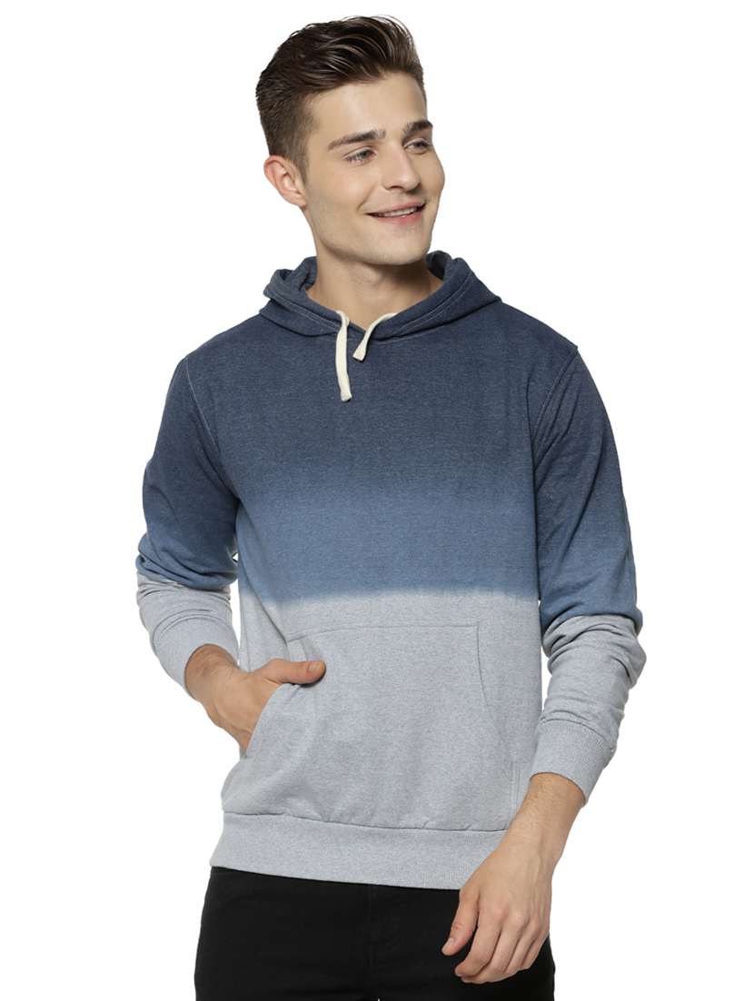 Mens Color Block Sweatshirt