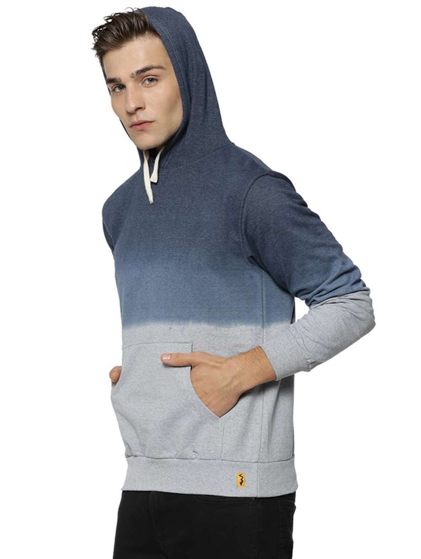 Mens Color Block Sweatshirt