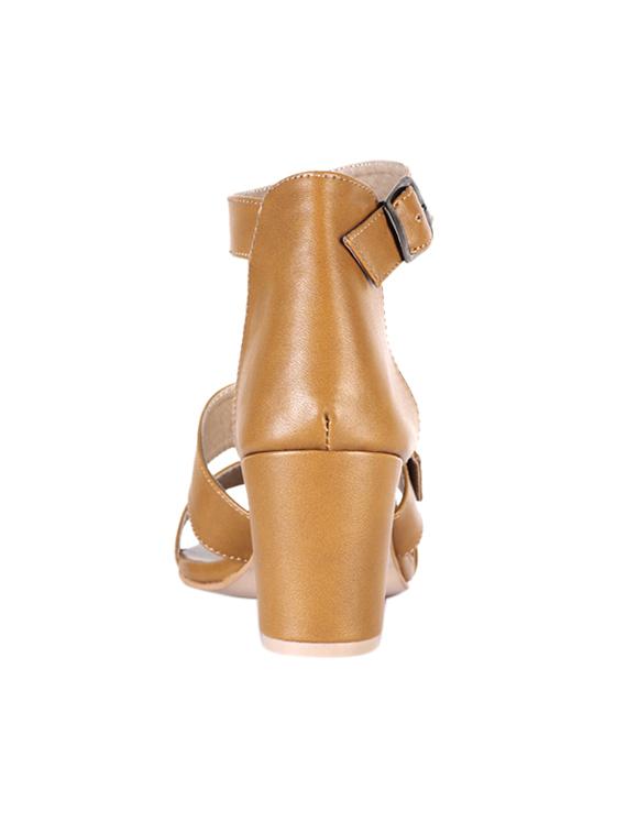 tan ankle strap sandals - 15603839 - Standard Image - 2
