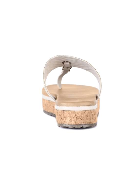 beige flat forms sandals - 15603844 -  Standard Image - 2