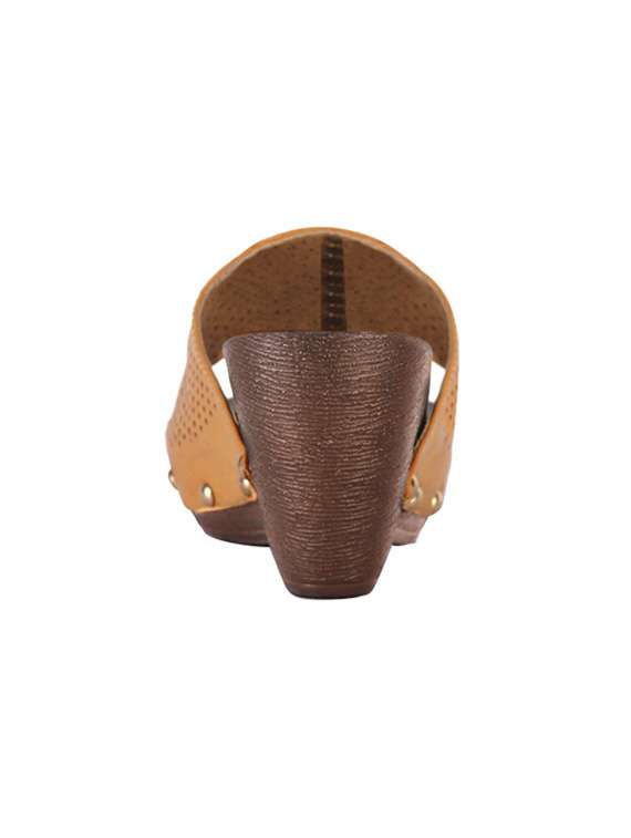 tan slip on wedges - 15603894 -  Standard Image - 2