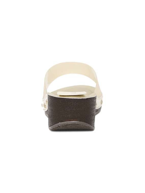 beige slip on sandal - 15603907 - Standard Image - 2
