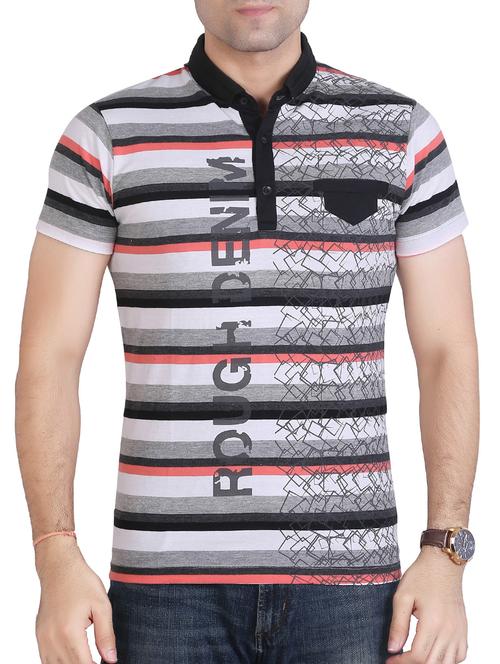 multi colored cotton pocket t-shirt - 15604785 - Standard Image - 0