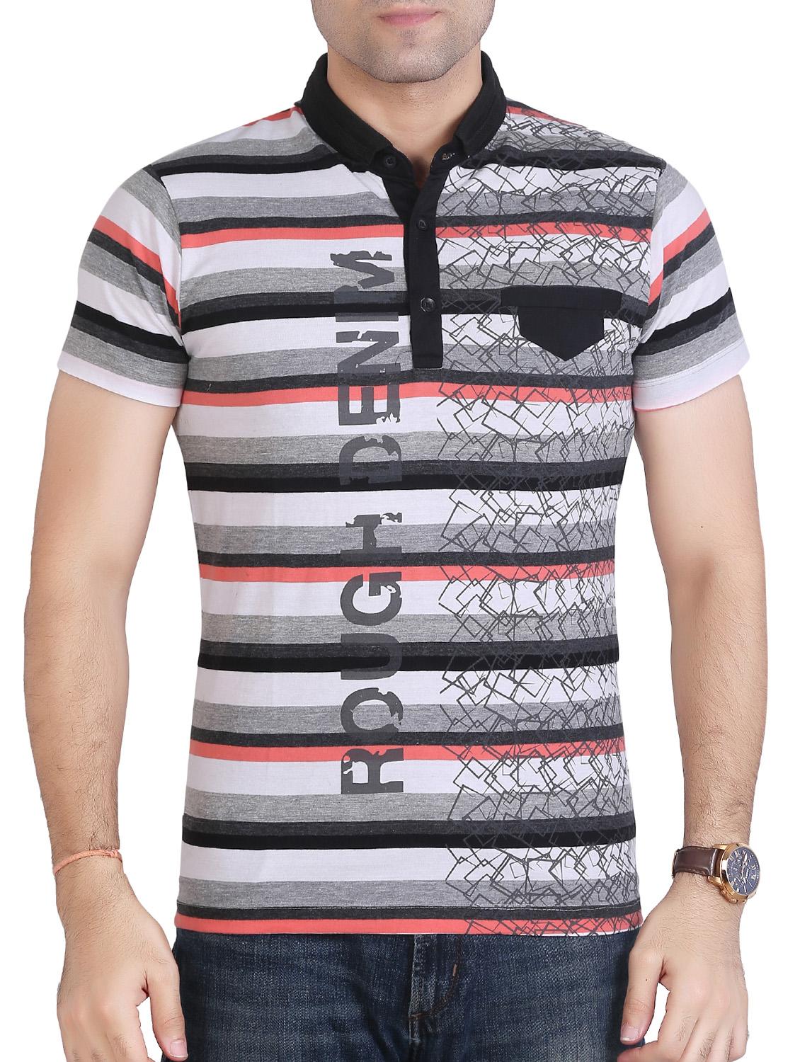 multi colored cotton pocket t-shirt - 15604785 - Zoom Image - 0