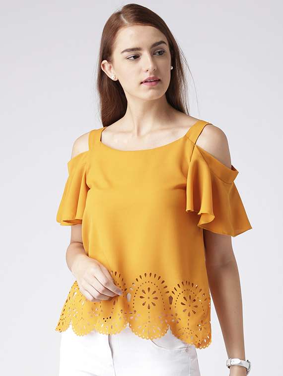 scallop hem cut work top