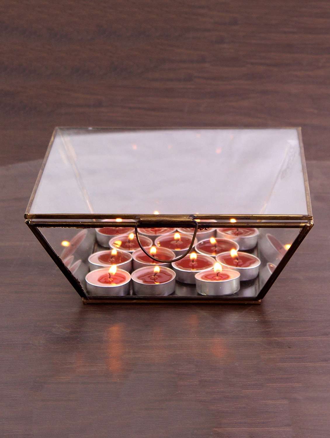 hosley highly fragranced sandalwood tea light candles (set of 30)
