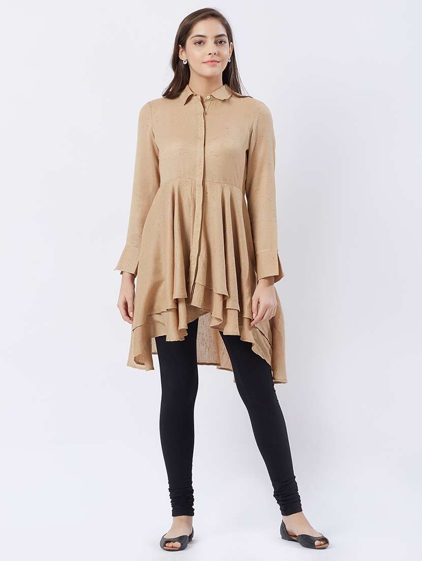 asymmetric layered kurta